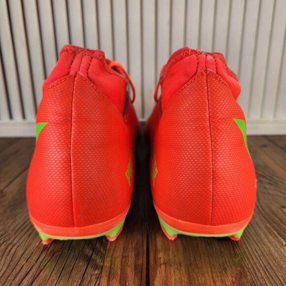 Adidas Predator Edge.4 FG Men's 12 Solar Red Green Athletic Soccer Cleats GW0992 - Picture 4 of 9